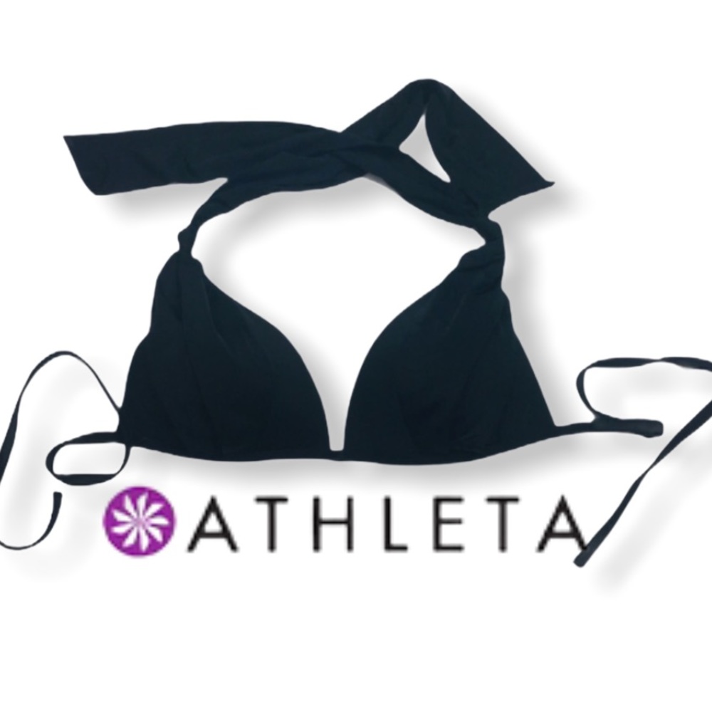 Athleta Aqualuxe Halter Bikini Top